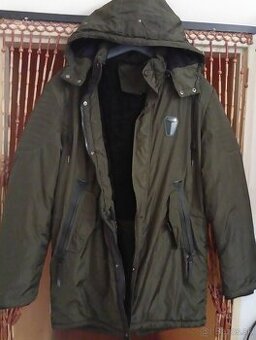 ZIMNÁ BUNDA PARKA - KRÁSNA PÁNSKA BUNDA