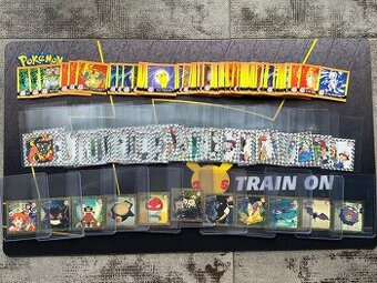 Pokémon Artbox Stickers 1999 + Album