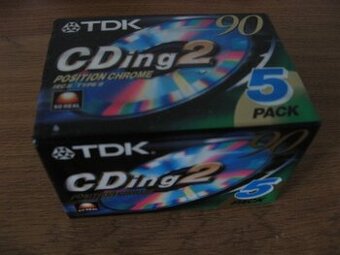 Audiokazety TDK CDing2