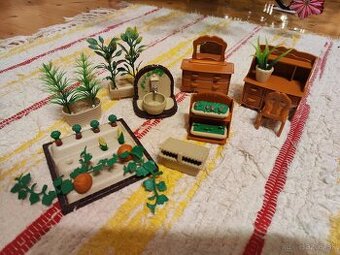 Sylvanian families - nábytok do domu + záhrada