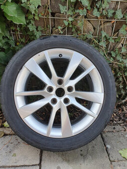 hliníkový disk R17 + letné pneu 7Jx17H2 -  ET49