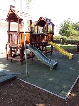 Gumová dlažba 50x50x3