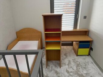 Detská izba zostava z dubovej dýhy