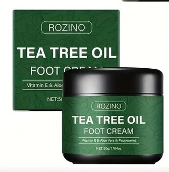 KREM NA NOHY Z CAJOVNIKA, ALOE VITAMIN E , MÄTA