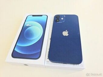 APPLE IPHONE 12 128GB BLUE ,ZDRAVIE BATERKY 91%