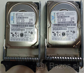 2 x SAS HDD IBM 2.5" 10 000rpm IBM 40K1052 73,4GB - 1