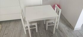 IKEA Kritter stôl+ 2 stoličky