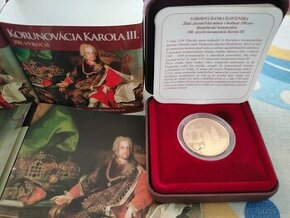 300. výročie korunovácie Karola III. zlatá zberateľská minca - 1