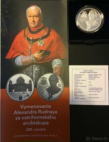 2019/10€ arcibiskup Alexander Rudnay 200.výr. vymeno. PROOF
