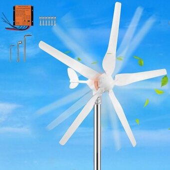 Větrná turbína 500 W, 12 V