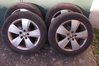 ALU disky s pneumatikami na ŠKODU Fabia Kombi