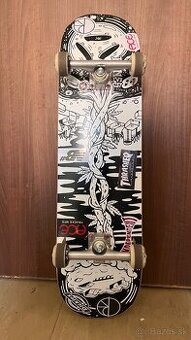 Skladaný skateboard jazdený 2x