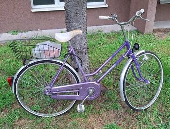 Dámsky retro bicykel veľkosť kolies 26"