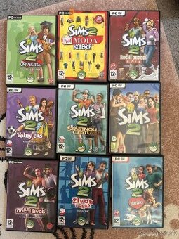 Sims 2 Kompletný set - originalne CD/DVD