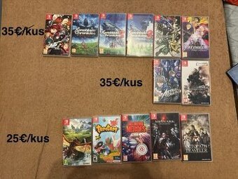Nintendo Switch hry