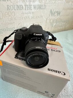 Canon EOS 2000D + objektív EF-S 18-55 IS II