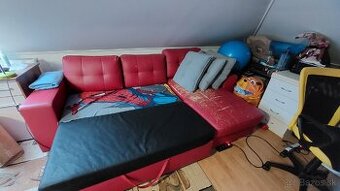 Kožený gauč nepoužívaný