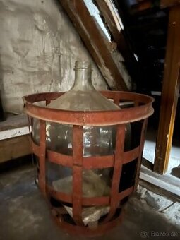 50l demizon s kovovym kosom