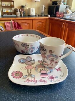 Detská jedálenská súprava Orion Lovely Day