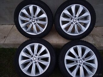 17"5x112 ET 45....215/55 R17 Seat Ateca zimná sada