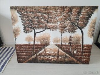 obraz 120cm x 90cm - ručne maľovaný
