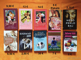 Romány, beletria, knihy pre ženy