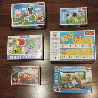 Puzzle - rôzne druhy
