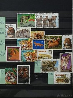 Známky - fauna - psy a mačky