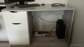 Pracovný stolík BETON 116x76x60