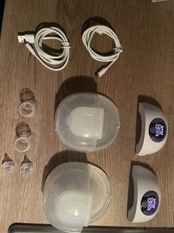 Dvojitá električka odsávačka mlieka