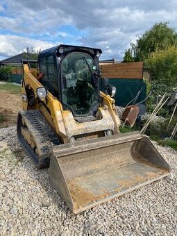 Caterpillar 259D, SPZ, lopata, vidly