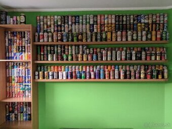 Predám zbierku plechoviek - 467 kusov, rôzne krajiny