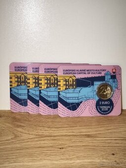 2€ Coincard Trenčín 2026 4ks čísla po sebe