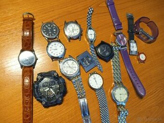 Hodinky, všetko spolu za 6 EUR.