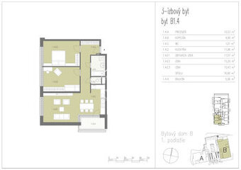 Priestranný 3i byt 85 m² s veľkými izbami v novostavbe