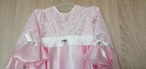 Ružové šaty č.116 - 1