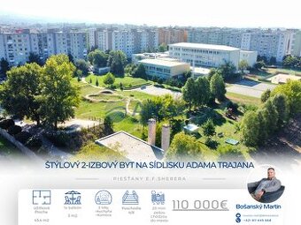 Rezervované Štýlový 2-izbový byt na sídlisku Adama Traja
