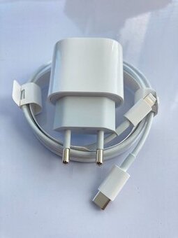  Originál APPLE Power Adaptér USB-C 20W + Lightning USB-C k