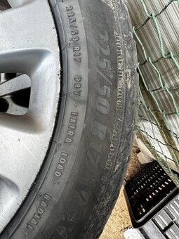 Hliníkové disky 225/50r 17 opel
