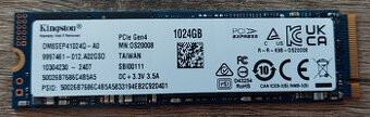 1TB M.2 PCIe 4.0 Kingston