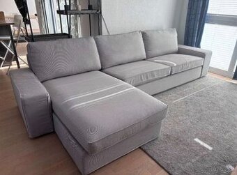 IKEA sedacia súprava KIVIK s uložnou taburetkou kivik
