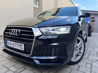 AUDI Q3, 2,0TDI, QUATTRO,MANUÁL.12/2017, S-LINE, 102 976 KM