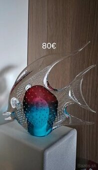 Sklenené ryby, dekorácie