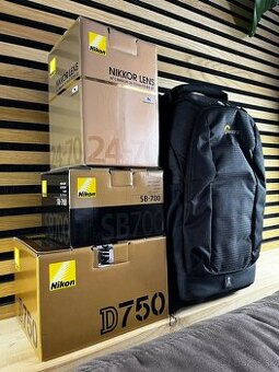 Nikon D750 + AF-S NIKKOR 24-70 mm, f/2,8G ED