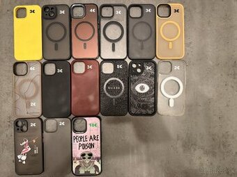 Predám používané kryty na iPhone 15