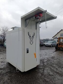 Poľovnícka chladiarenská miestnosť / Chladiaci box na zver
