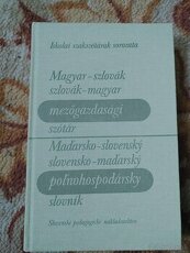 Predám mad-slov slov-mad polnohospodarsky slovnik - 1