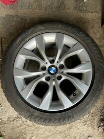 4x komplet kolesá BMW R17, zanovné zimné pneu