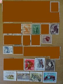 Nádherné poštové známky ZVIERATÁ