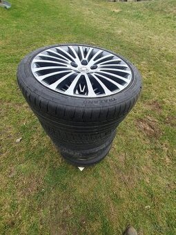 ORIGINAL ŠKODA SIRIUS  5x112 R18--LETNA SADA